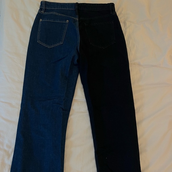 Frame Le Jane Colorblock Jean - Picture 5 of 6